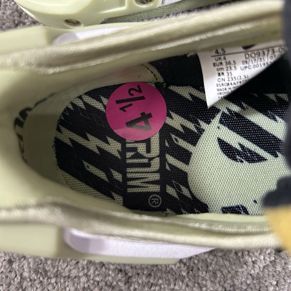Nike Blazer Low X Acronym DO9373-001 Mens Size 4.5 Black Olive Aura Shoes New - Picture 13 of 15